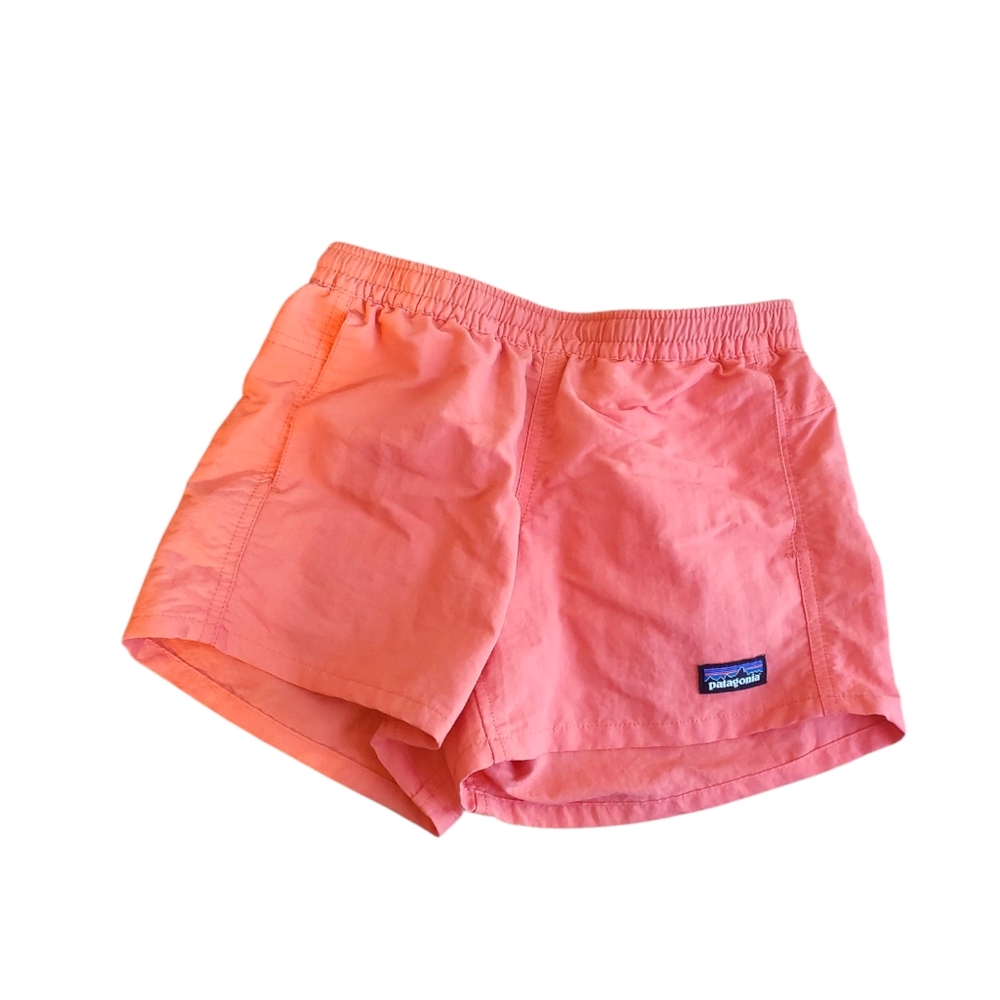 Patagonia Kids Coral Baggies Shorts Size Med/ Fits Size 6